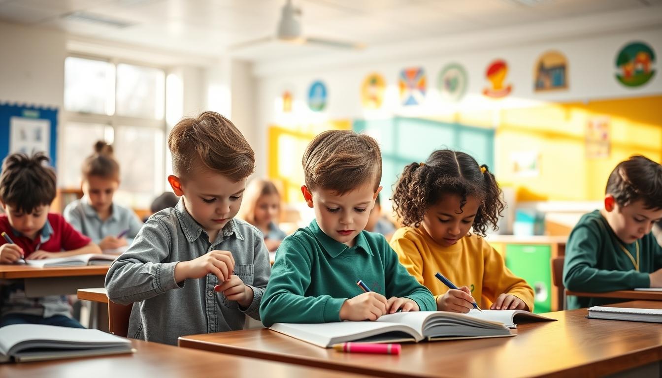 Modern university campus for students